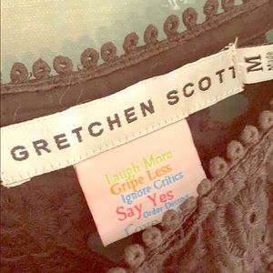 Gretchen Scott black dress